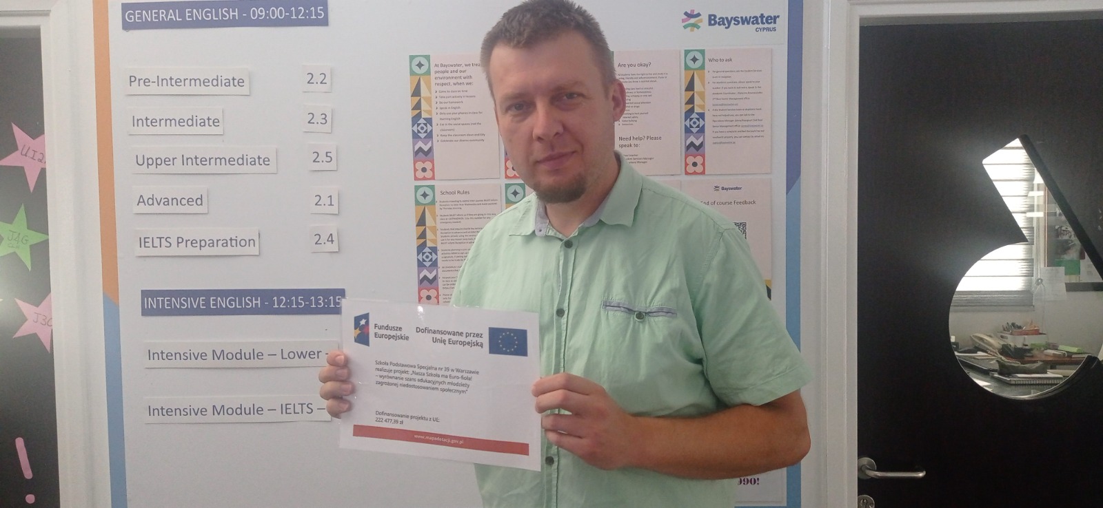 Piotr Witul na Cyprze
