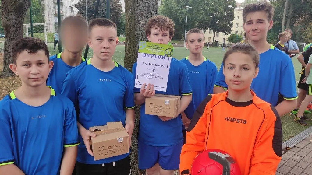 Inauguracja Warszawskiej Ligi Piłki Nożnej OW i DD